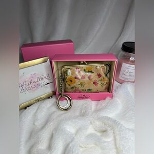 💖New Patricia Nash Leather Borse Coin Purse/Keychain💖